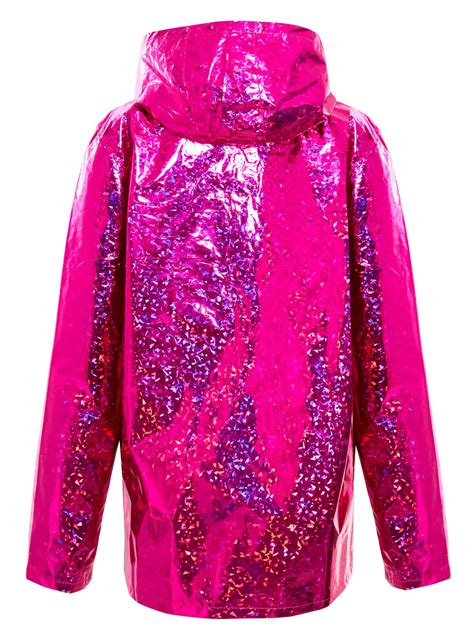 Glittery spell rain jacket